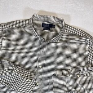 Polo Ralph Lauren Men's Estate Shirt Size X Large Black White Gingham